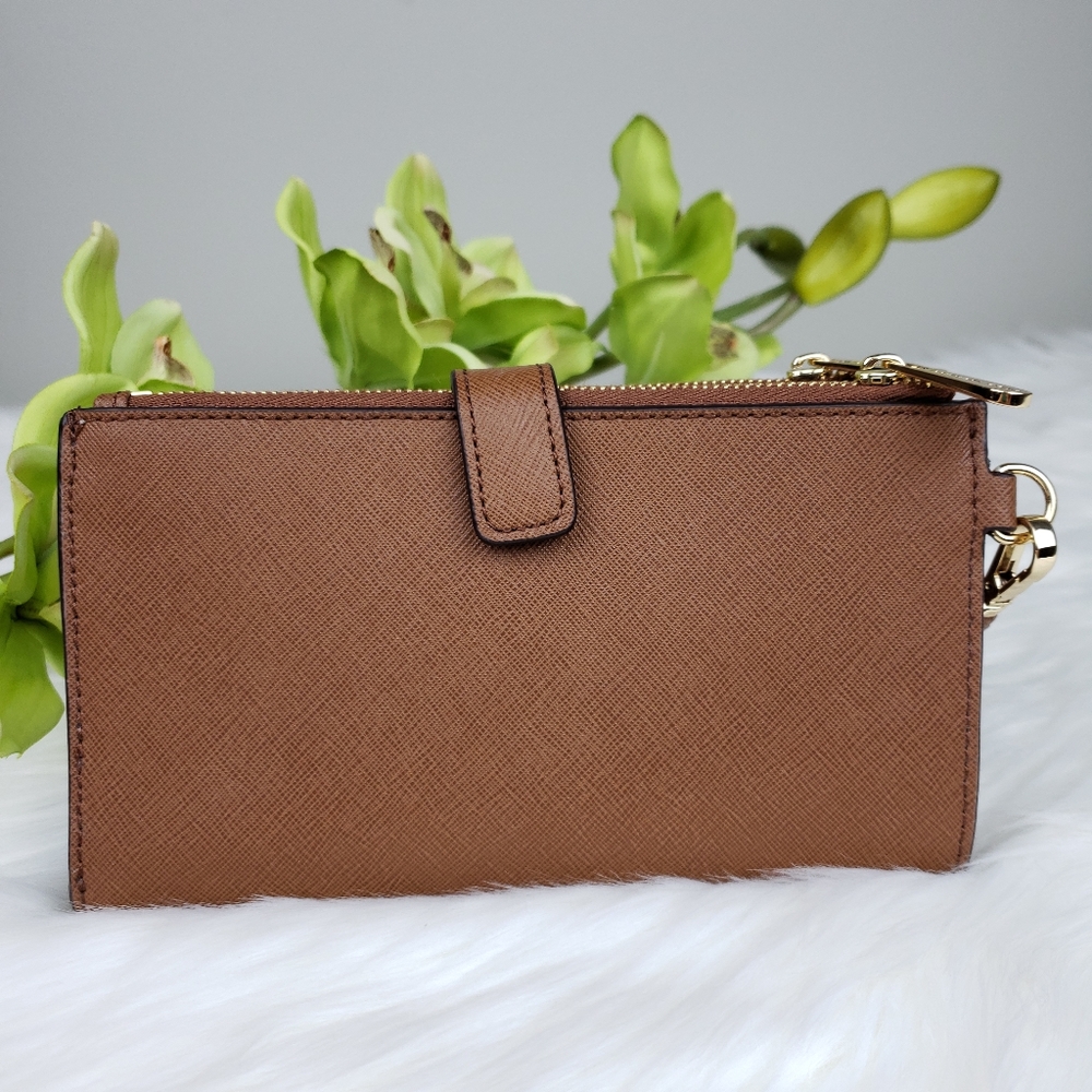 🌺NWT Michael Kors double zip wristlet wallet MK - Picture 4 of 6